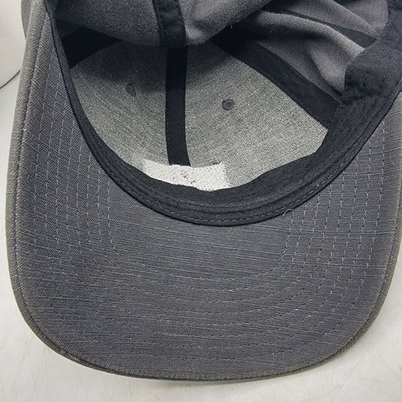 Travis Mathew Golf Adjustable Snapback Hat Cap Patch Gray All Over Graphic - Picture 9 of 9